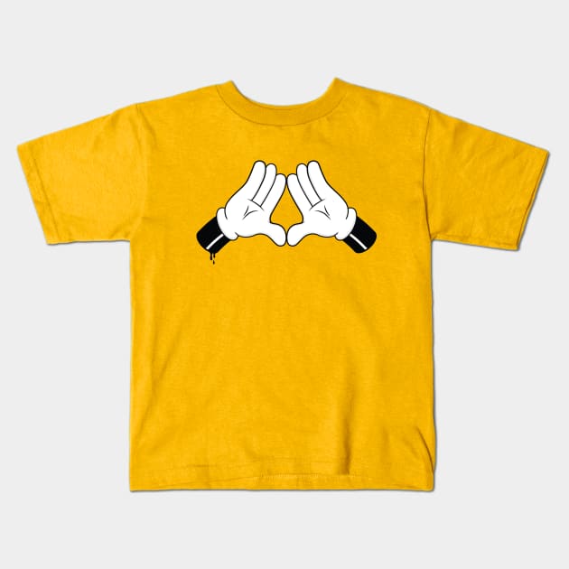 Diamond Hands Kids T-Shirt by Woah_Jonny